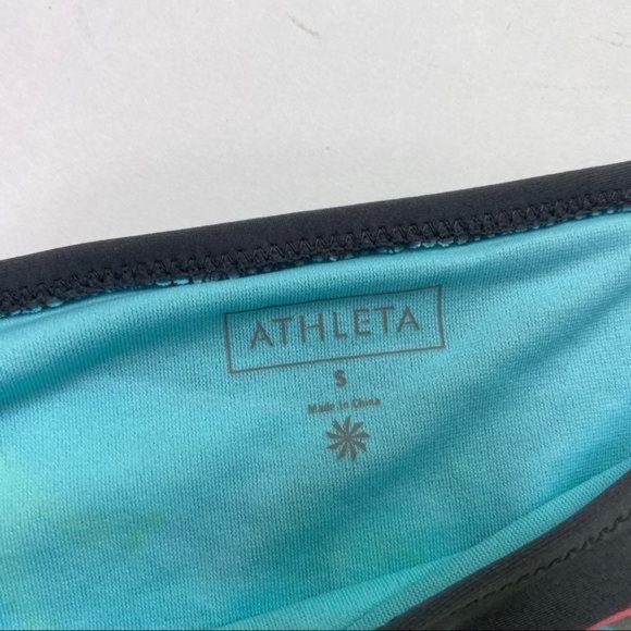 Athleta NWOT Bikini Swimsuit Bottoms Blue Bathing - Picture 13 of 15